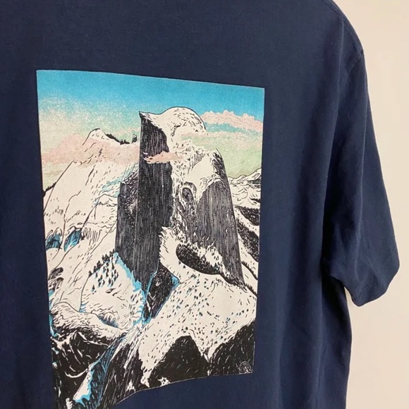 Patagonia Glacier Responsibili-Tee Half Dome Yosemite L - Picture 8 of 9